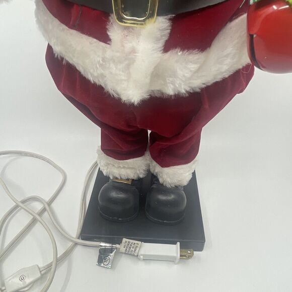 VINTAGE MR SANTA CLAUS TELCO MOTION-ETTES 1996 24” ANIMATED LIGHTED - Picture 5 of 13